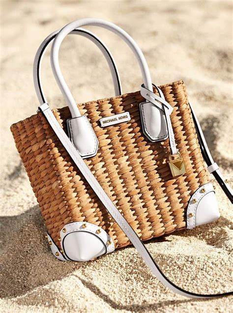 michael kors woven straw bag|michael kors straw backpack.